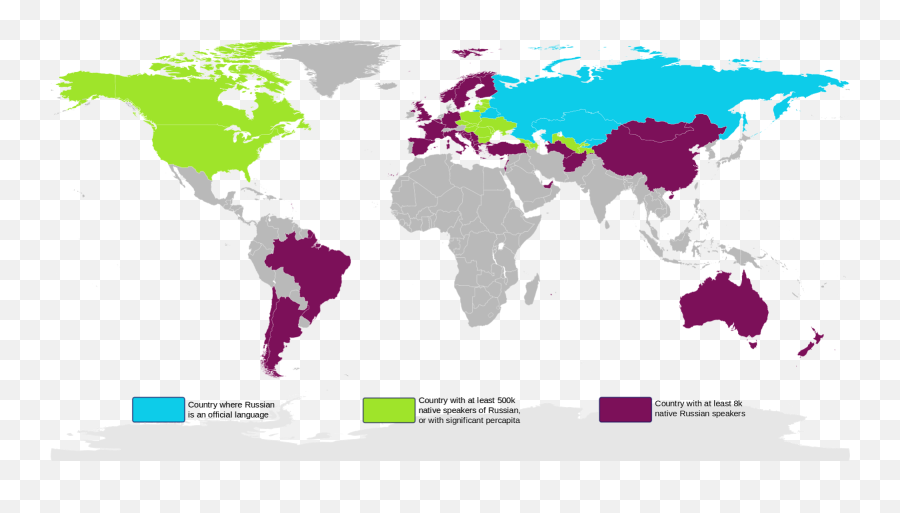 Most Widely Spoken Languages In The World - Unique World Russian Language Spoken Emoji,Nabokov Emoticon