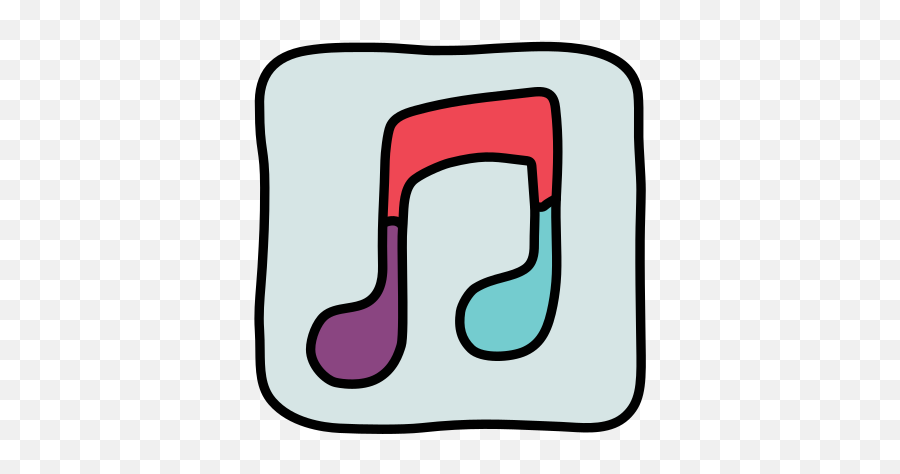 Music Icon U2013 Free Download Png And Vector - Music App Logo Drawn Emoji,Google Doodle Emojis