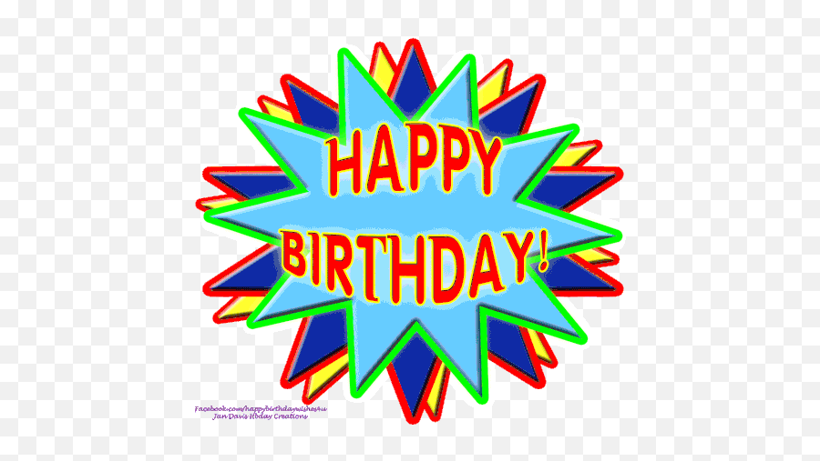 Animated Happy Birthday Wishes - Animated Transparent Birthday Gif Emoji,Funny Birthday Emojis 50 Years