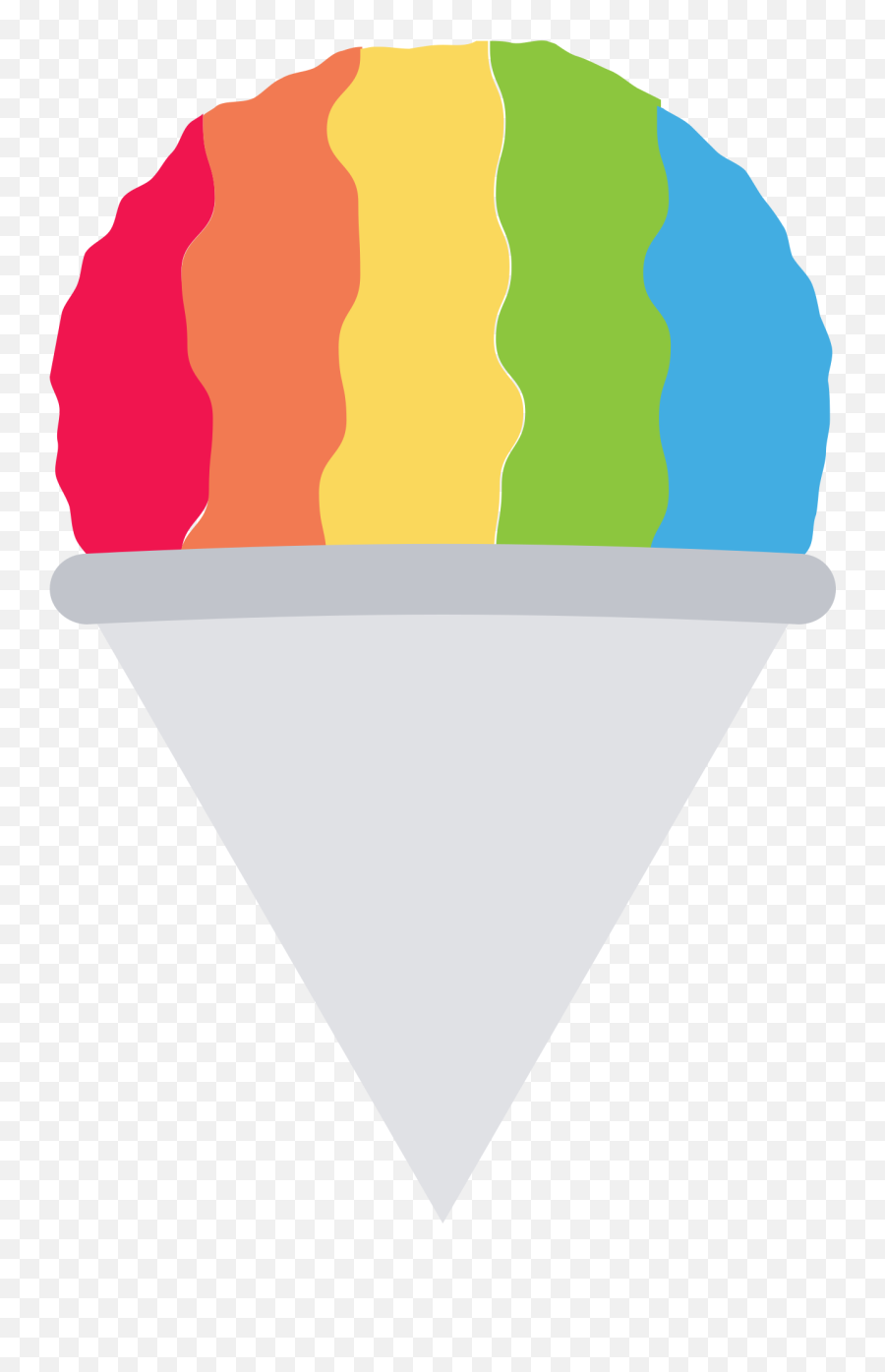 Emojione 1f367 - Shaved Ice Transparent Emoji,Ice Cream Emoticons