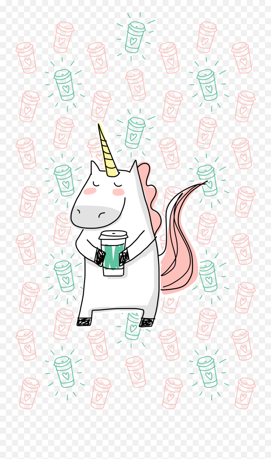 Cute Unicorn Png - Fictional Character Emoji,Iphone Unicorn Emoji