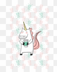 Cute Unicorn Png - Fictional Character Emoji,Iphone Unicorn Emoji