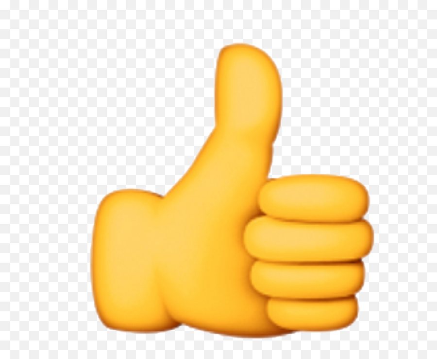Et1883 - Adi Forums Clipart Emoji Thumbs Up,Held Out Hand Emoticon