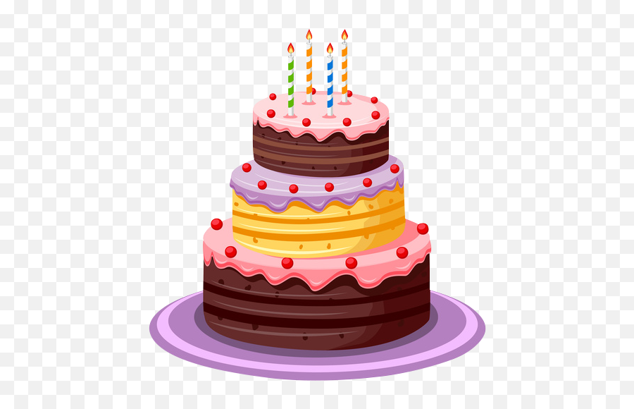 Free Tortem - Vector Birthday Cake Transparent Background Emoji,Pasteles De Emojis