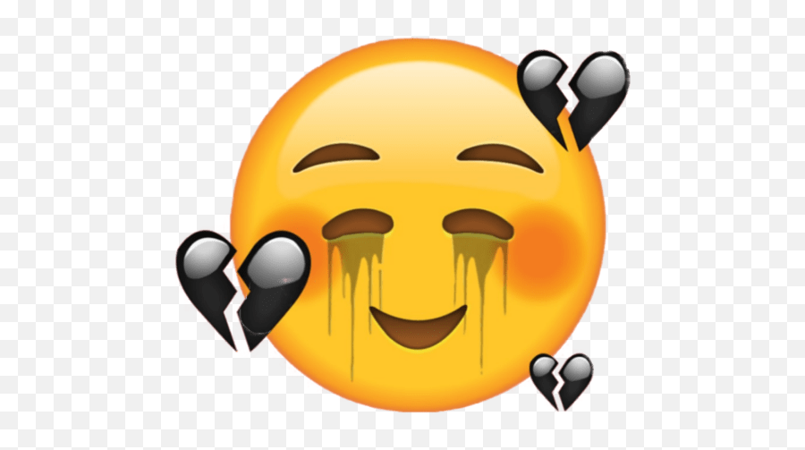 Sad - Broken Heart Sad Emoji Png,Emoji Faces Mixed Tumblr