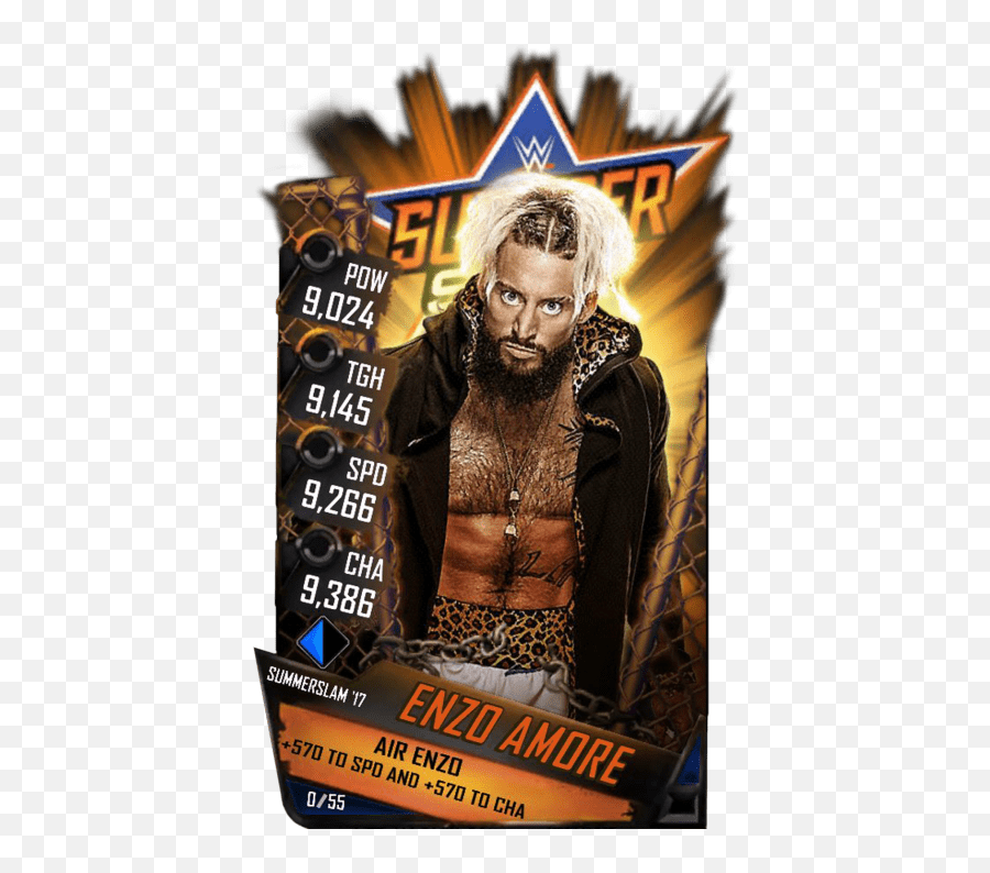 Enzo Amore - Wwe Supercard Akira Tozawa Emoji,Enzo Amore Emoji