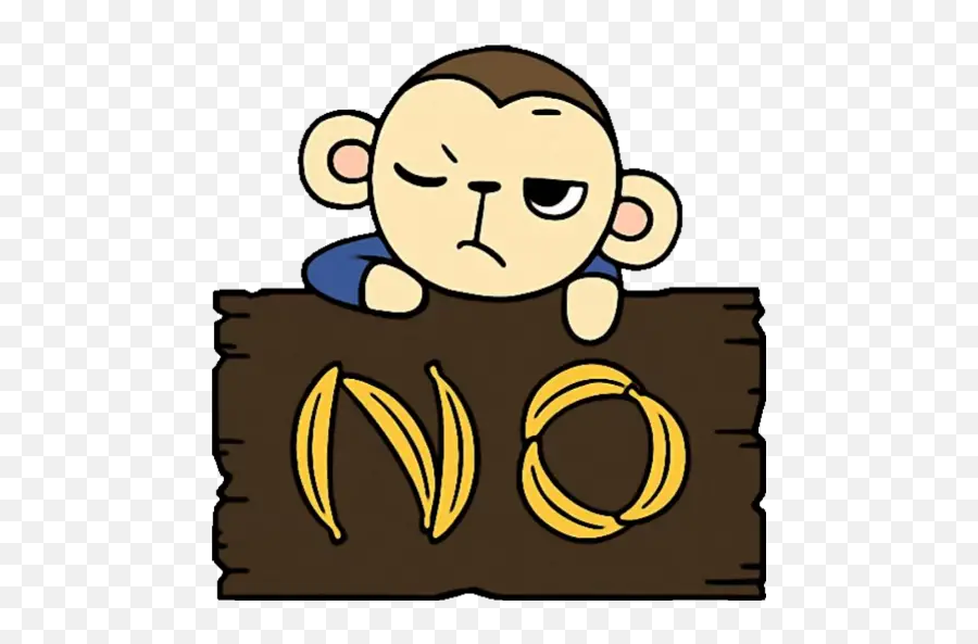 Monkey Yaya Stickers For Whatsapp - Ya Ya Sticker Emoji,Monkey Emoji Meme