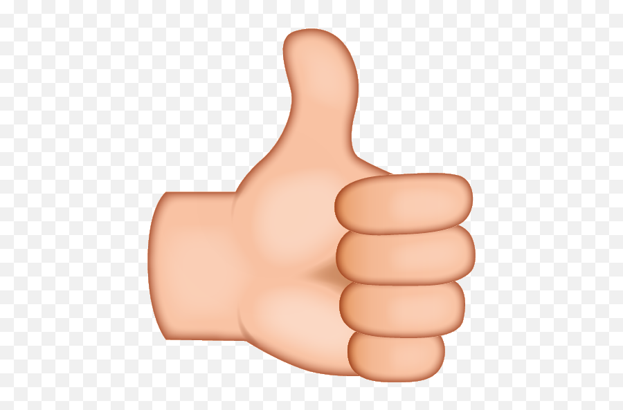 Emoji Icons Thumbs Up - Emoji Thumbs Up Icon,Ok Hand Emoji Transparent