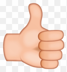 Emoji Icons Thumbs Up - Emoji Thumbs Up Icon,Ok Hand Emoji Transparent