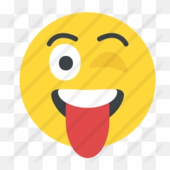 Winking Face - Happy Emoji,Wink Tongue Emoji