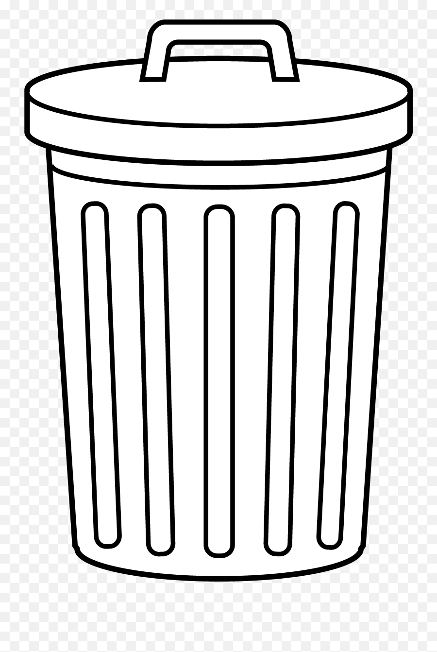 Garbage Can Clip Art - Clipartsco Emoji,Full Wastebasket Emoticon