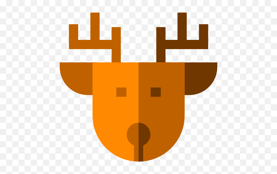 Free Icon Deer Emoji,Emoji Reindeer