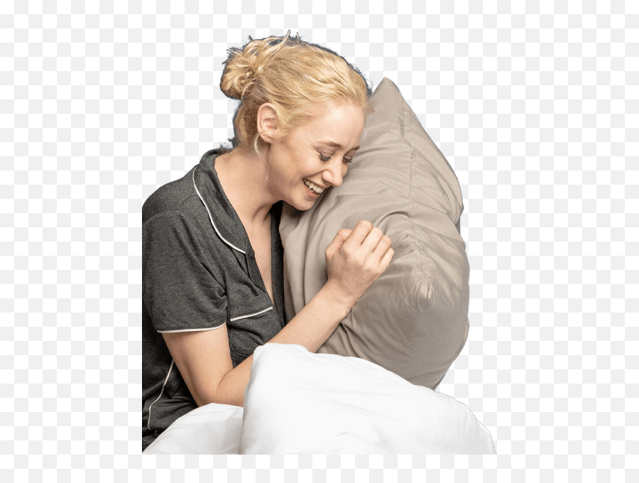 Luxury Bamboo Pillow Standard Queen - Cosy House Collection Comfort Emoji,Laugh Emoji Pillow