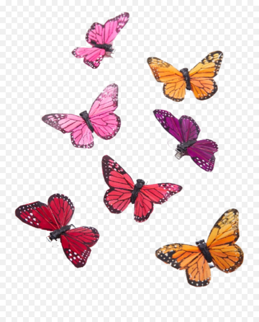 Aesthetic Tumblr Butterfly Emoji Wallpaper - Transparent Butterfly Images Aesthetic,Unicorn Emoji Pillows