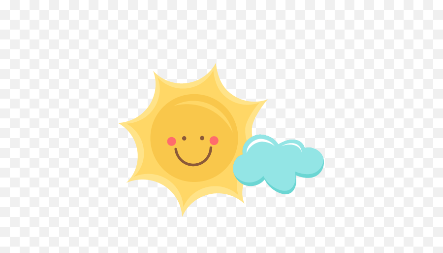 Happy Sun Scrapbook Cuts Svg Cuts - Happy Emoji,Emoticon Scrapbook
