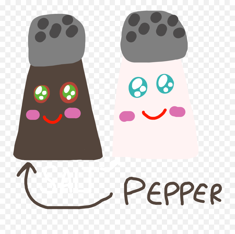 Scsaltandpeppershakers Shakers Sticker - Dot Emoji,Salt And Pepper Emoji