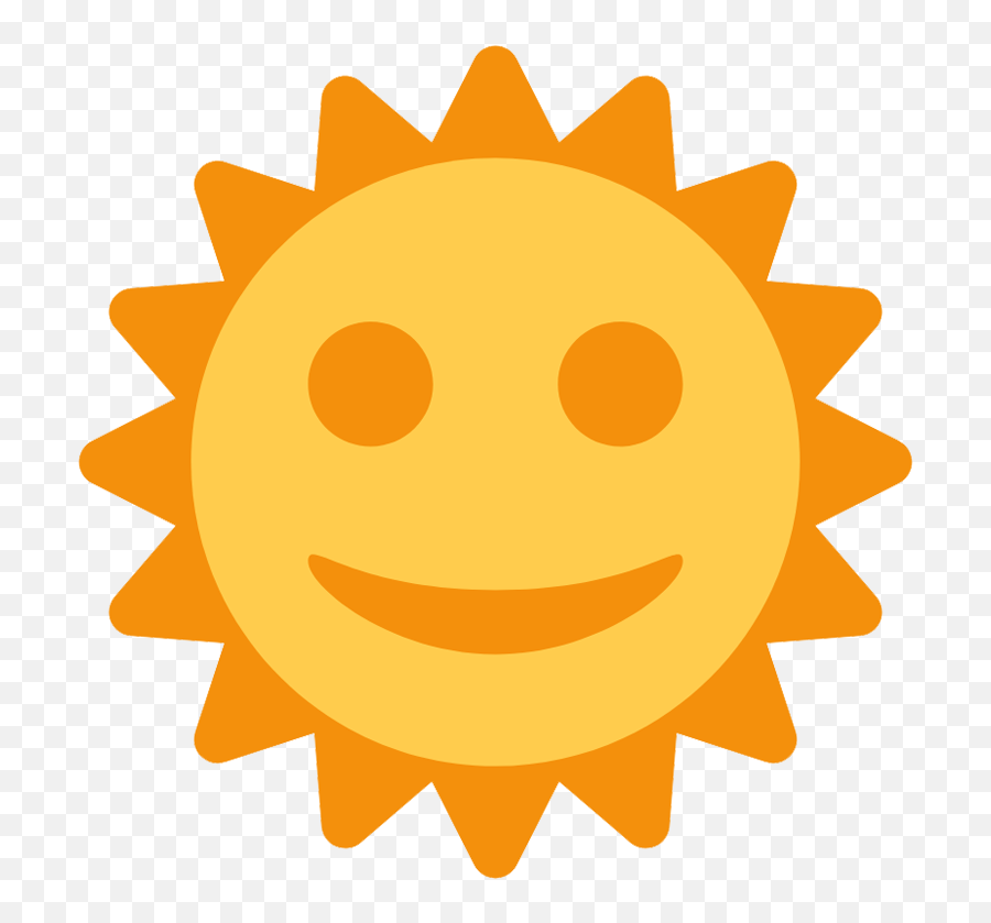 Sol Con Cara Emoji - Happy,Emoticon Pervertido