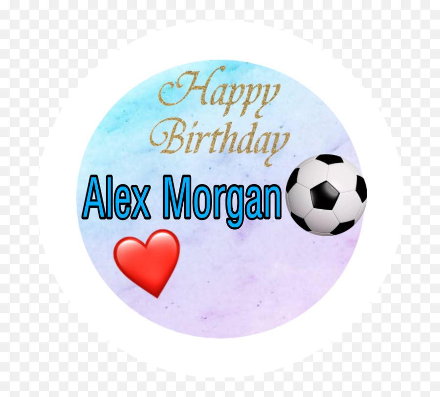 Happybirthday Alexmorgan Soccer Sticker - Filarmonica Brasov Emoji,Soccer Goal Emoji