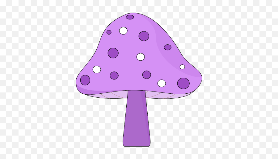 Mushrooms Clipart Purple Mushroom - Purple Mushroom Clipart Emoji,Shroom Emoji