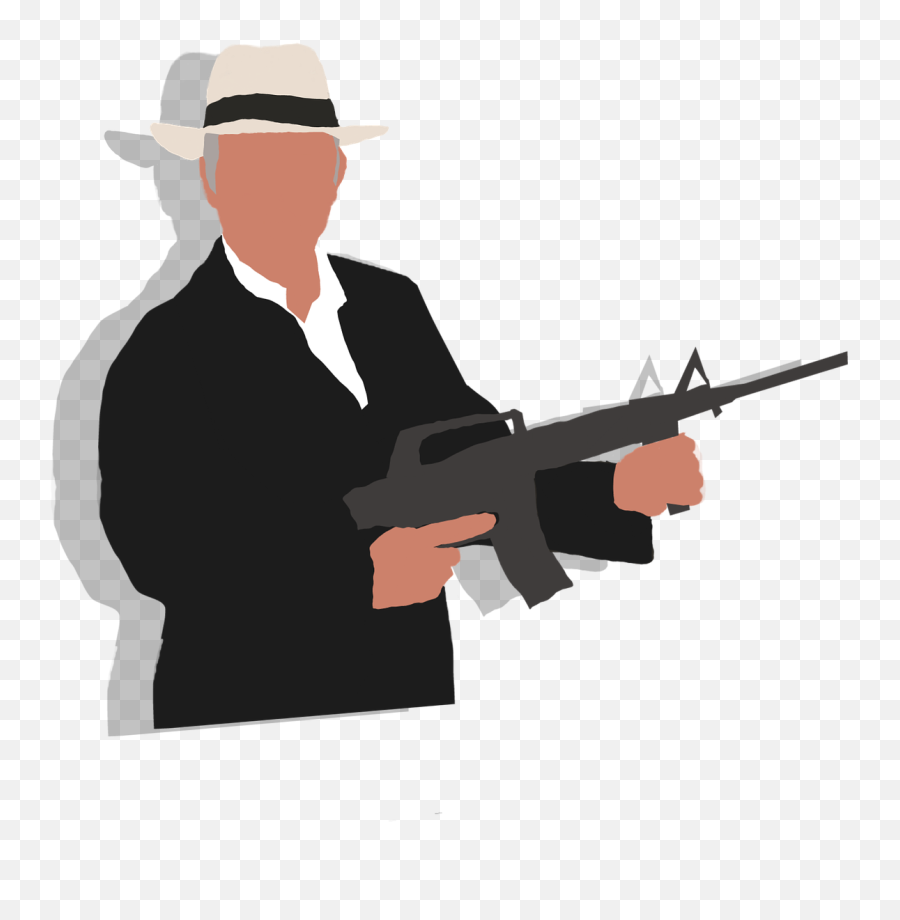 Gangster Retro Style Mafia Organized - Maffia Png Emoji,Gangster Emoticon