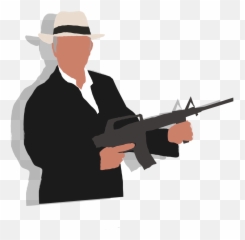 Gangster Retro Style Mafia Organized - Maffia Png Emoji,Gangster Emoticon