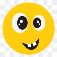 Face Happy Smiley Icon - Happy Smile Emoji,Excited Smiley Emoticon