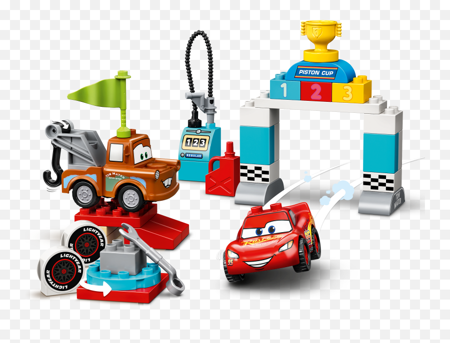 Lightning Mcqueens Race Day 10924 - Lego Duplo Ziua Cursei Lui Fulger Mcqueen 10924 Emoji,New Pixar Movie About Emotions