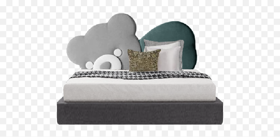 Bedroom Bedroom Bed Design - Cool Girls Bed Transperent Emoji,Emoji Backrest Pillow