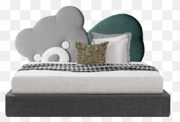 Bedroom Bedroom Bed Design - Cool Girls Bed Transperent Emoji,Emoji Backrest Pillow