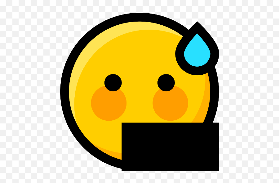 Embarrassed Vector Svg Icon - Dot Emoji,Humiliated Emoji