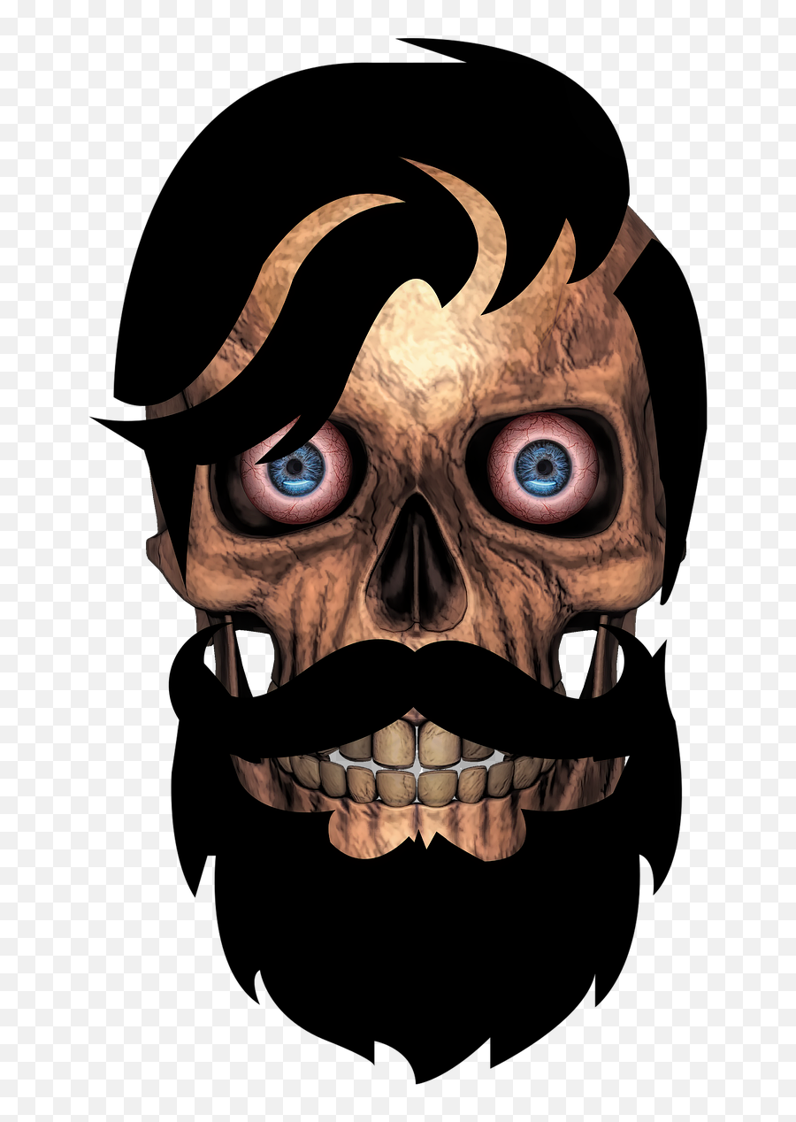 Skull Scary Weird - Free Image On Pixabay Supernatural Creature Emoji,Weird Emotions