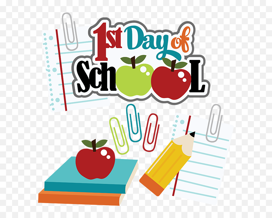 June Clipart First Day Summer June - First Day Of School Clip Art Free Emoji,First Day Of School Emoji