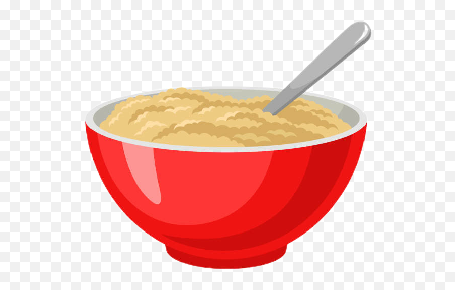 Bowl Food Oatmeal Sticker - Porridge Clipart Emoji,Find The Emoji Bowl Of Cereal
