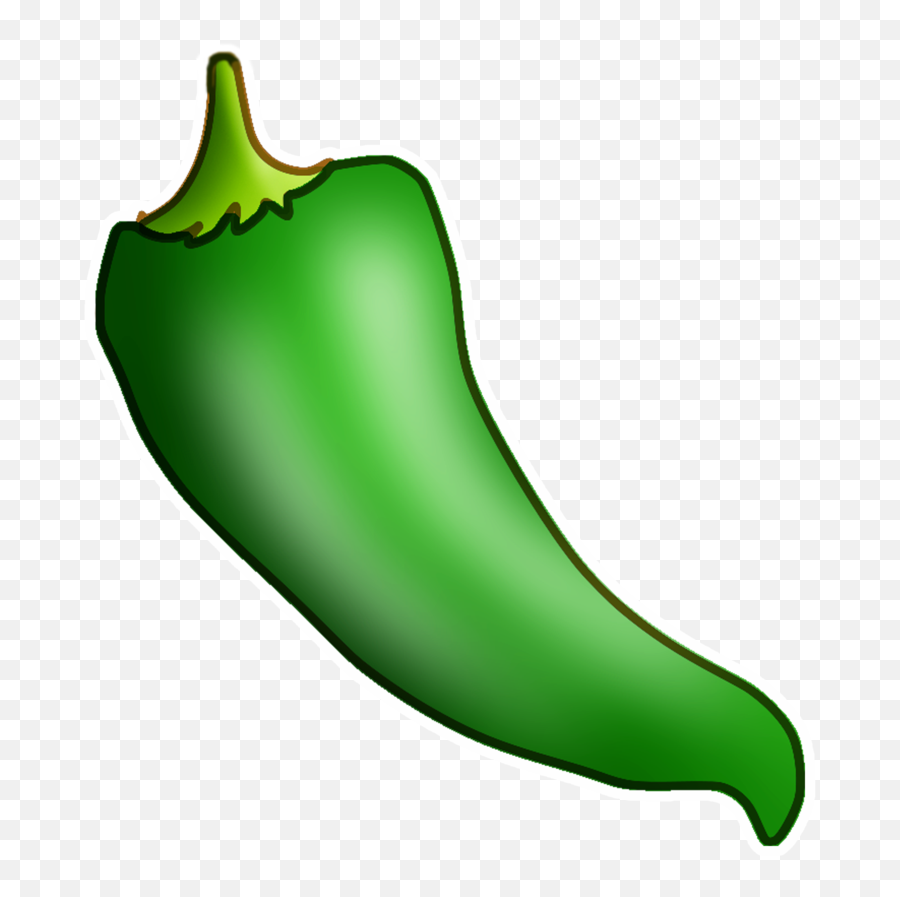 Hot Pepper Clipart - Green Chili Pepper Clipart Emoji,Chili Pepper Emoji