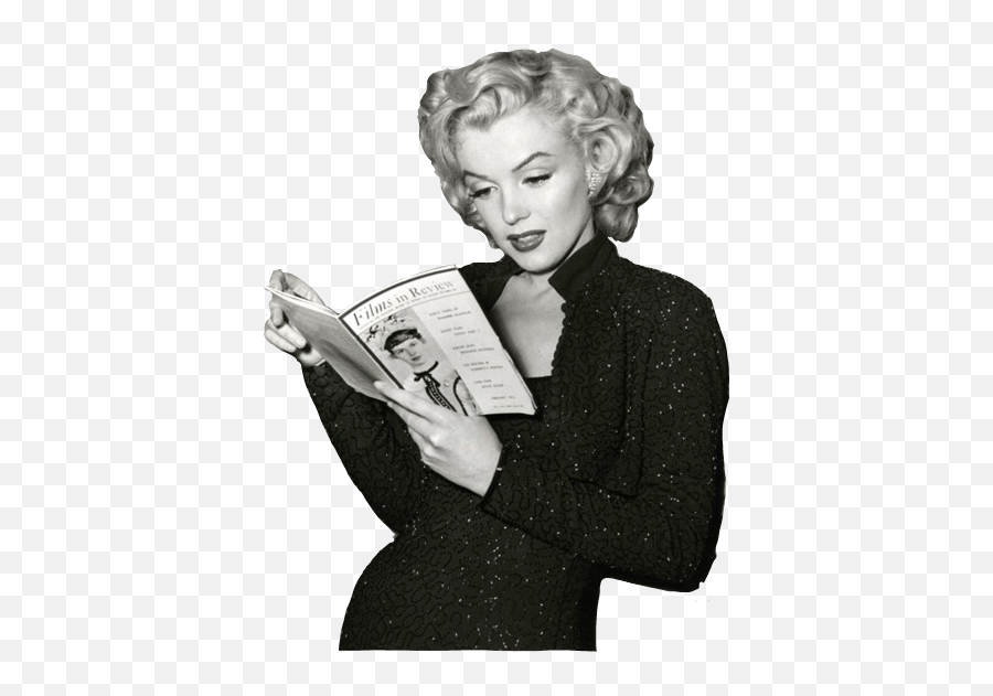 Marilyn Monroe Sticker - Marilyn Monroe Reading Emoji,Marilyn Monroe Emoji