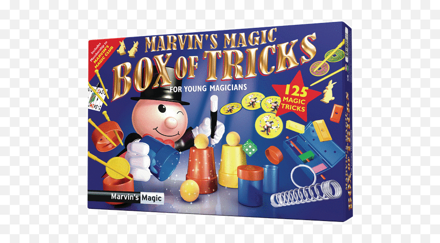 Marvins Magic 125 Box Of Tricks - Marvins Magic Box Of Tricks Emoji,Box Of Mixed Emotions Scholastic