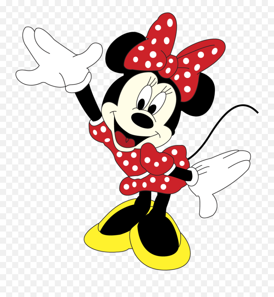 Cute Minnie Mouse Drawing - Minnie Mouse Png Emoji,Minnie Mouse Emotion Printable