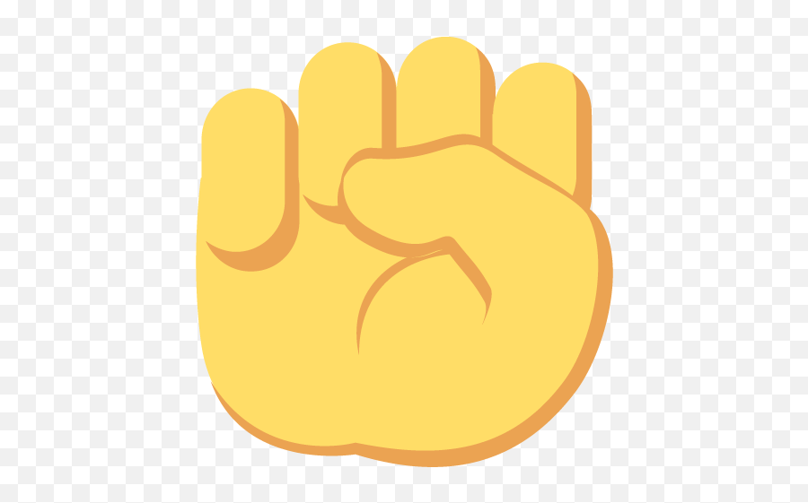 Raised Fist Emoji Emoticon Vector Icon - Transparent Raised Fist Emoji Png,Fist Emoji