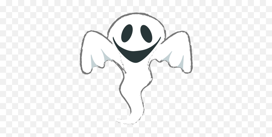 Ghost Halloween Emoji By Toi Do - Stickers Halloween À Imprimer,Halloween Emojis Black And White