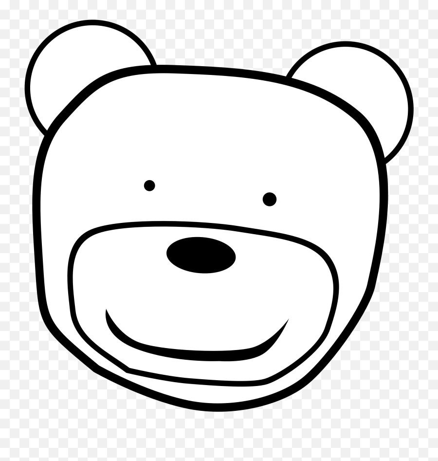 Cute Bear Head Clipart - Clipartsco Clip Art Emoji,Sleepy Bear Emoticons Png