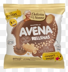 Rellena Saludable Emoji Chocolatada 144g - Delicias De La Nona,Huevos De Pascua Emojis