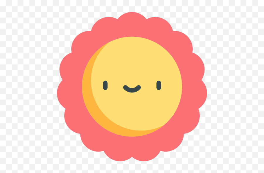 Flower - Free Nature Icons Happy Emoji,Sakura Flower Emoticon