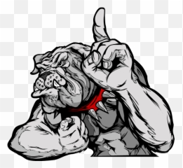 University Stickers - Bulldog Cartoon Vector Emoji,Gators Emoticon Georgia Bulldogs