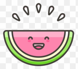 Watermelon Funny Food Free Icon Of Another Emoji Icon Set - Happy,Food Emoticon