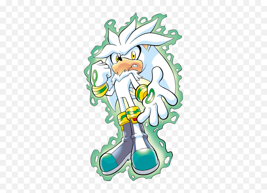 Silver The Hedgehog Pre - Mobius Silver The Hedgehog Emoji,Clipart Emoticons Mental Telopathy