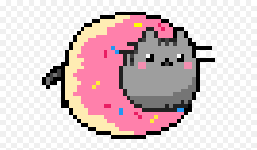 Emma - Rossu0027s Likes Pixilart Pusheen Pixel Art Emoji,Ally Emoticon