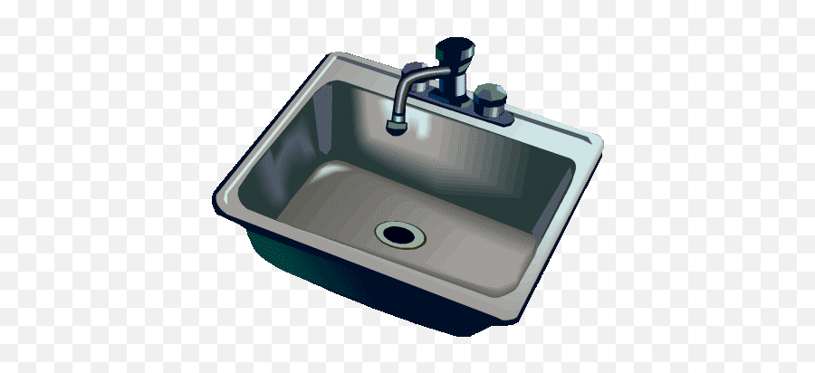 Sink Faucet Clipart And Steel Double - Wikiclipart Clipart Picture Of Sink Emoji,Faucet Emoji