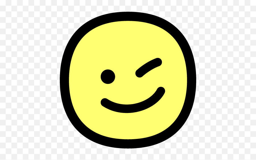 Yomoji By Michael Shillingburg - Wide Grin Emoji,Whatsapp Emoticons Dp