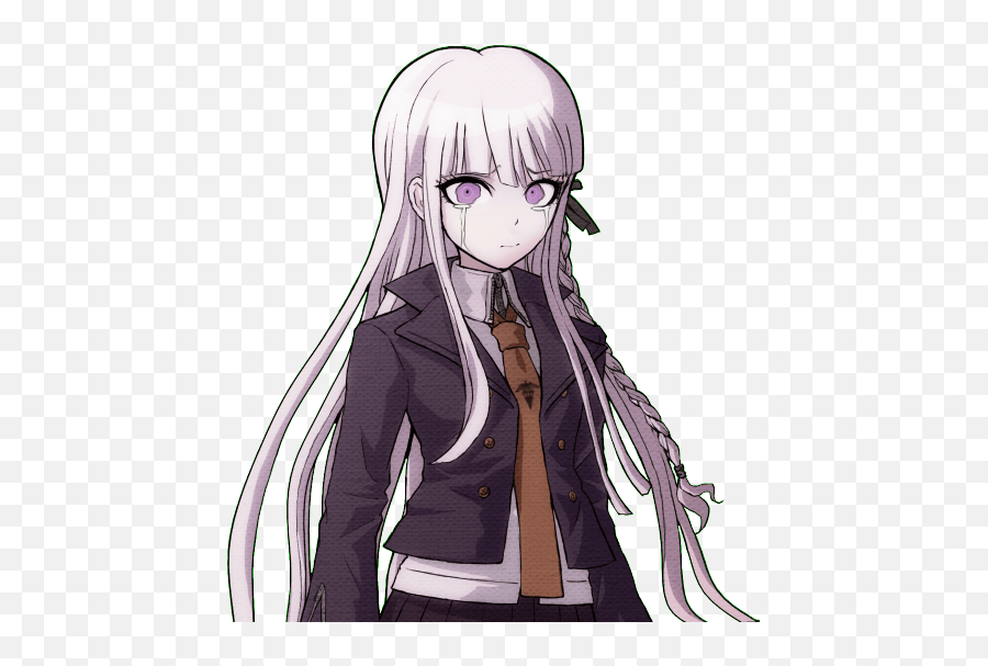 Download Edit Crying Kyoko - Danganronpa Kirigiri Sprites Kyoko Kirigiri Sprites Emoji,Danganronpa As Emojis