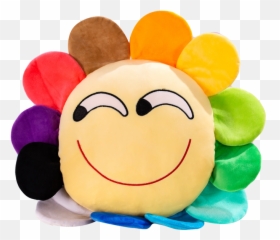 Buy One Piece Plush Toy Flower Shape - Enfermagem Emoji,Bum Emoticon
